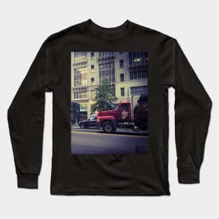 Seventh Ave, Manhattan, New York City Long Sleeve T-Shirt